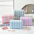 Stylish Color Block Striped Portable - DippedShop Wholesale - #3155
