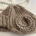 3D Flower Knit Beanie - DippedShop Wholesale - #4067