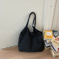 Contrast Striped Shoulder Bag - DippedShop Wholesale - #5587