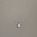 Minimalist Teardrop Cubic Zirconia Choker Necklace 6W6JNC395L