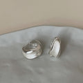 Minimalist Irregular Hoop Earrings - DippedShop Wholesale - #2307
