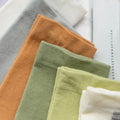 Solid Cotton Mid Calf Socks - DippedShop Wholesale - #8723