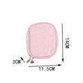 Cute Quilted Shell Jewelry Organized Bag MK2BW6S10BOB117