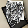 Cashew Print Silk Scarf - DippedShop Wholesale - #5827