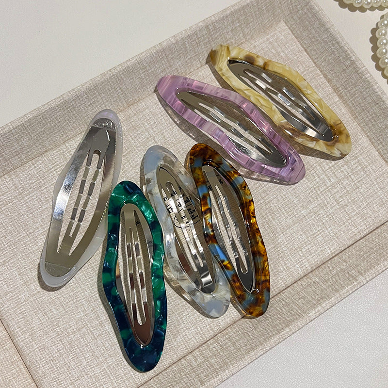 Geometric Snap Hair Clip - DippedShop Wholesale - #5955