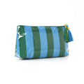 Chic Striped Large Capacity Waterproof Cosmetic Bag MK2BLW6C5CO14