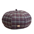 Plaid Beret Hat - DippedShop Wholesale - #3427