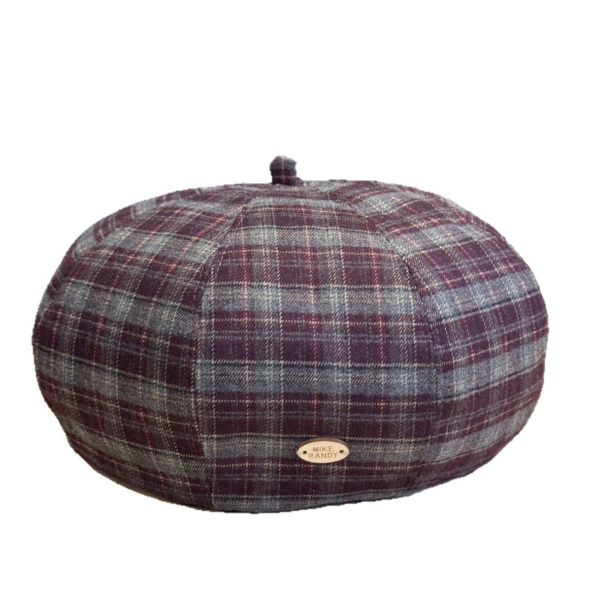 Plaid Beret Hat - DippedShop Wholesale - #3427