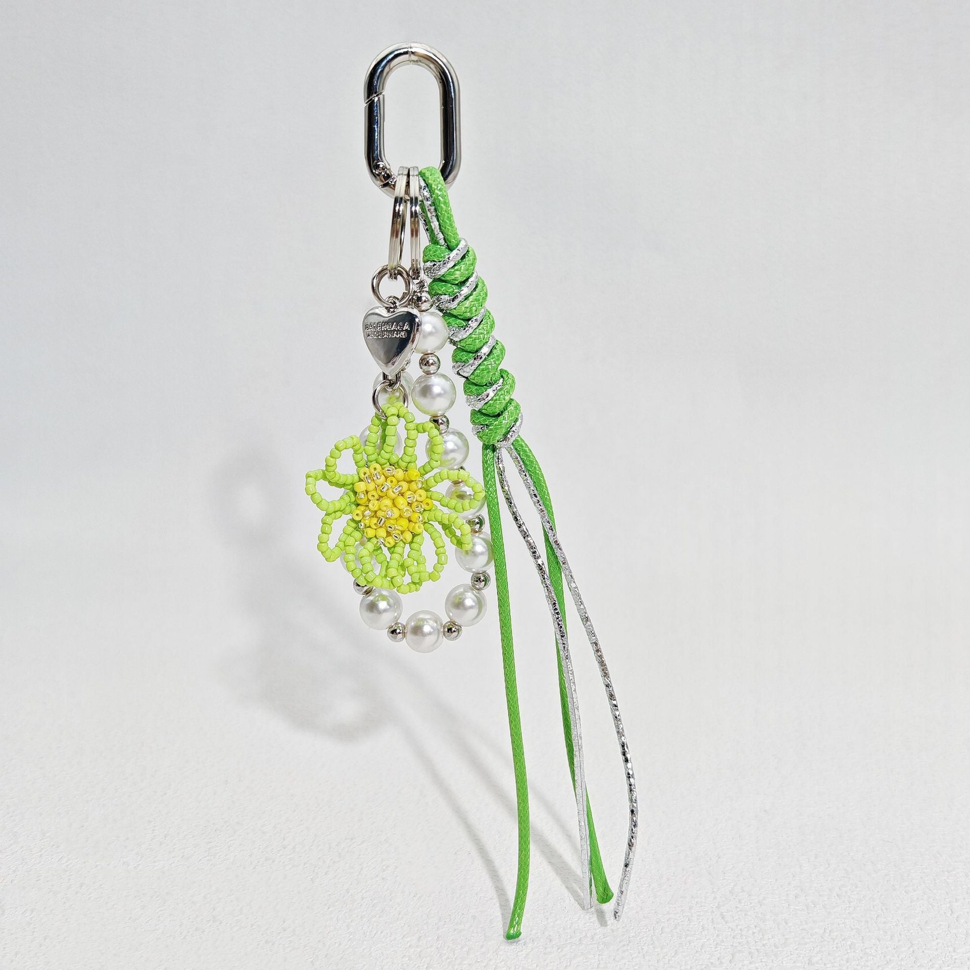 Beaded Flower Keychain Charm - DippedShop Wholesale - #3139