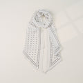 Chic Color Block Polka Dots Silk Scarf 6W6NSI253