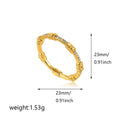3 Pcs Eleagnt Cubic Zirconia T - DippedShop Wholesale - #9187