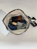 Flower Embossed Large Capacity Makeup Bag MK2BW6W10BOB406