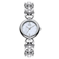 Elegant Pearl Gold Analog Quartz Bnagle Watch MK2SSAS6W6JWA01