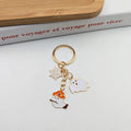 Cartoon Enamel Keychain - DippedShop Wholesale - #0979