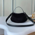 Cute Fluffy Faux Fur Dumpling Crossbody Bag 6W10BBG2389