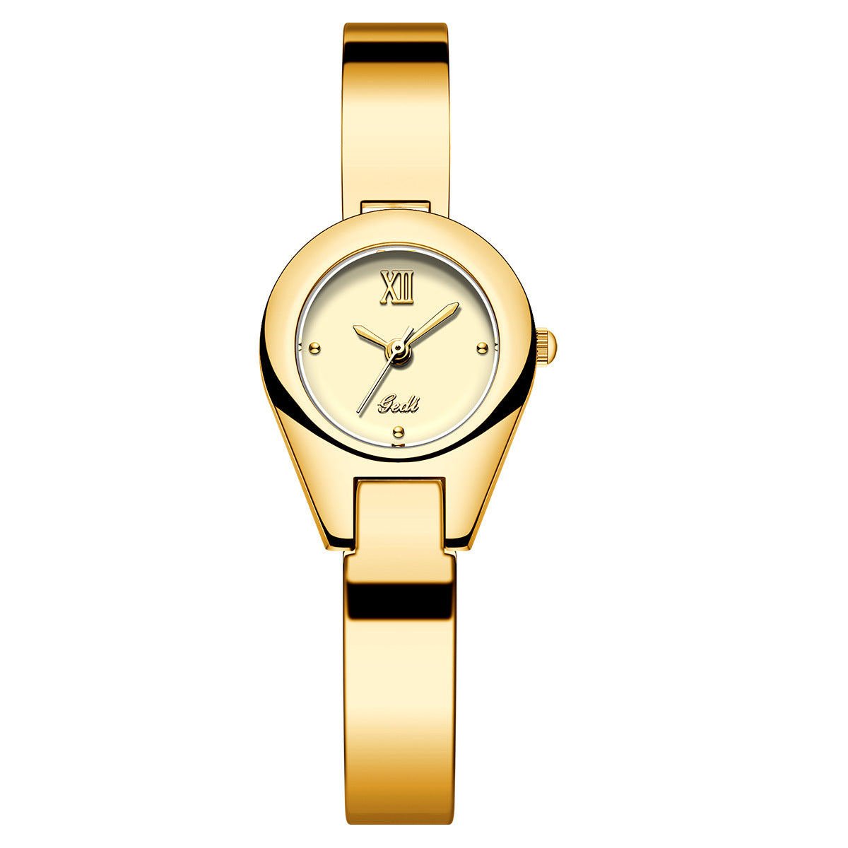 Minimalist Gold Analog Quartz Wrist Watch MK2SSAS6W6JWA14