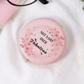 Pink Foldable Makeup Mirror - DippedShop Wholesale - #7875