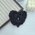 Minimalist Solid Color Stain Floral Scrunchies 6W6HSR506