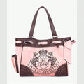 Retro Color Block Tote Bag - DippedShop Wholesale - #7379