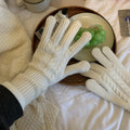 Winter Cable Knit Gloves - DippedShop Wholesale - #3475