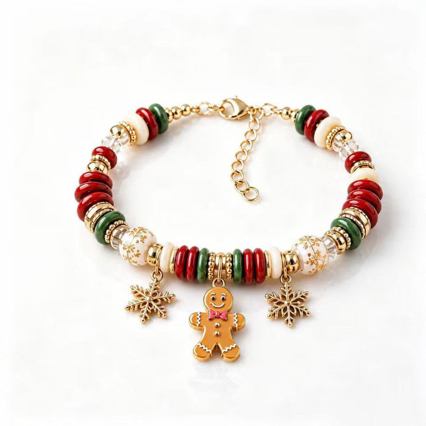 Santa Claus Pendant Bracelets - DippedShop Wholesale - #6339