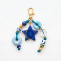 Vintage Star Beaded Braided Keychain Bag Charm MK2ZCEP6W10BBC77