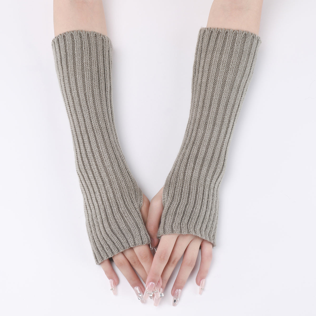 Long Fingerless Arm Warmers - DippedShop Wholesale - #5331