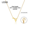 Minimalist Letter Choker - DippedShop Wholesale - #1315