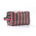 Simple Color Block Striped PVC Cosmetic Bag MK2BLW6C5CO07