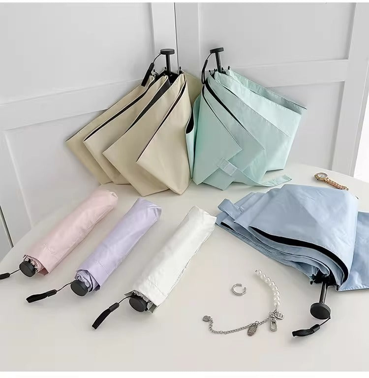 Minimalist Foldable Sun Protection Lightweight Umbrella DP26UL13