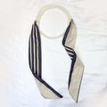 Elegant Floral Print Pearl Scarf Skinny Heanband MK2BW6W6HBD121