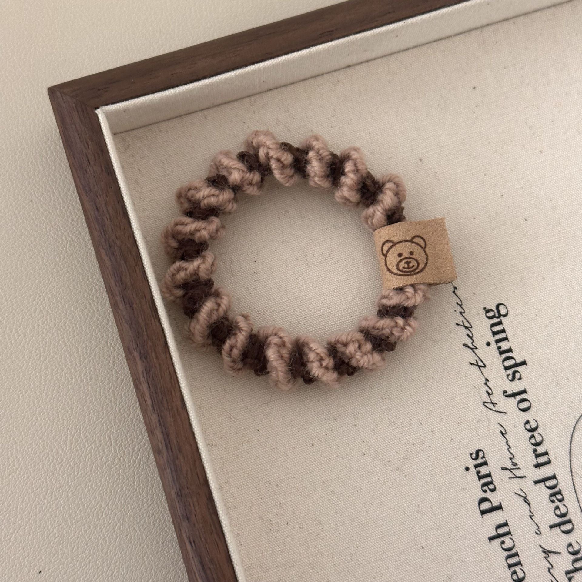 Woven Elastic Hair Tie - DippedShop Wholesale - #9683