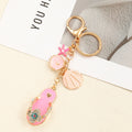 Slipper Shell Pendant Bag Charm - DippedShop Wholesale - #1875