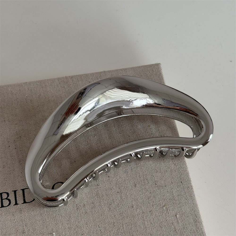 Hollow Out Geometric Mteal Large Hair Claw MK2MBEP6W6HCP361