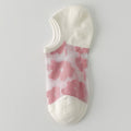 Floral Mesh Sheer Socks - DippedShop Wholesale - #0771