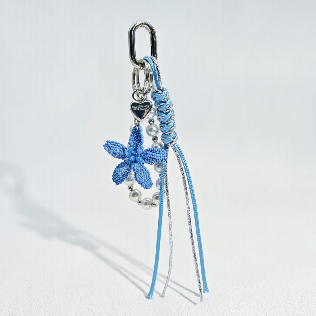 Beaded Flower Keychain Charm - DippedShop Wholesale - #5459