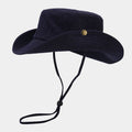 Simple Washed Outdoor Foldable Safari Boonie Hat 8BK6HAT170T