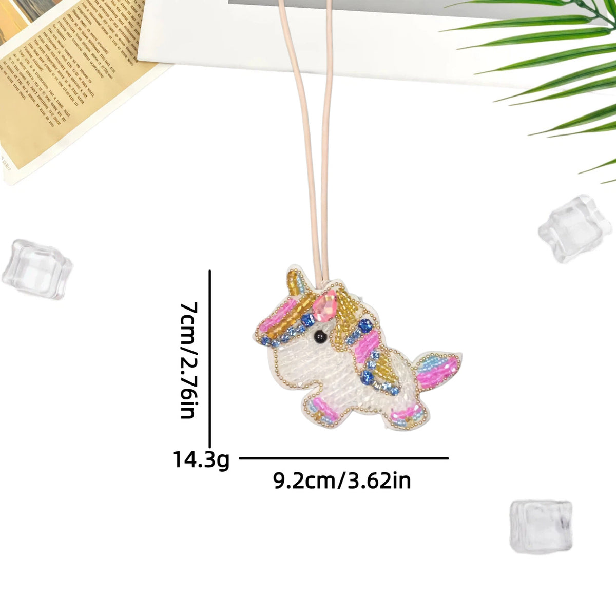 Stylish Rhinestones Beads Crab Pendant Keychain 6W10BBC794