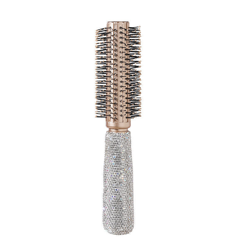 Rhinestone Portable Anti-Static Cushion Hair Brush 6C5CB161