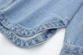 Trendy Denim Polo Shirt - DippedShop Wholesale - #4227
