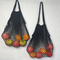 Solid Color Hollow Out Shopping Mesh Storage Bag 8BW6BOB93T