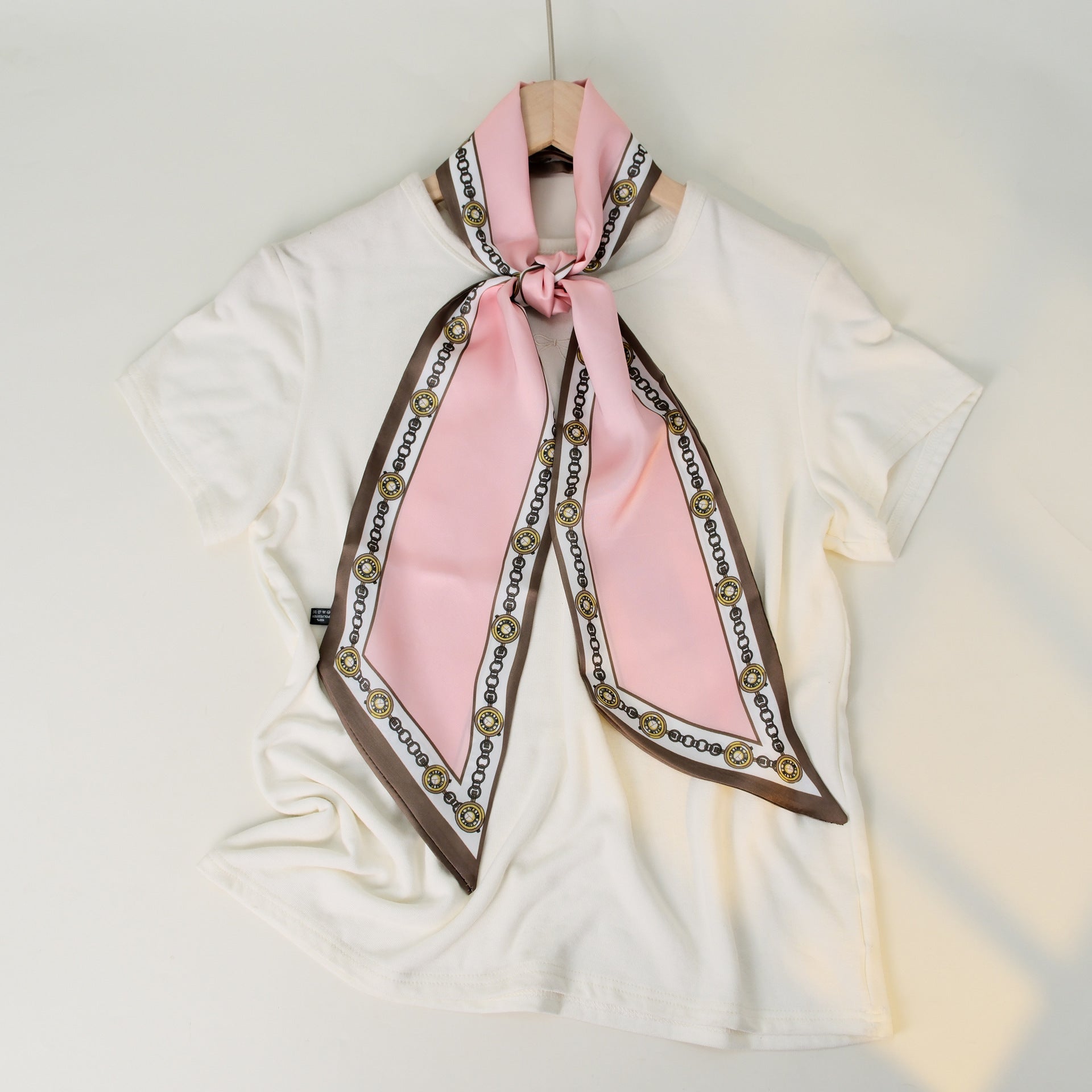 Chic Floral Print Soft Silk Scarf 6W6NSI257