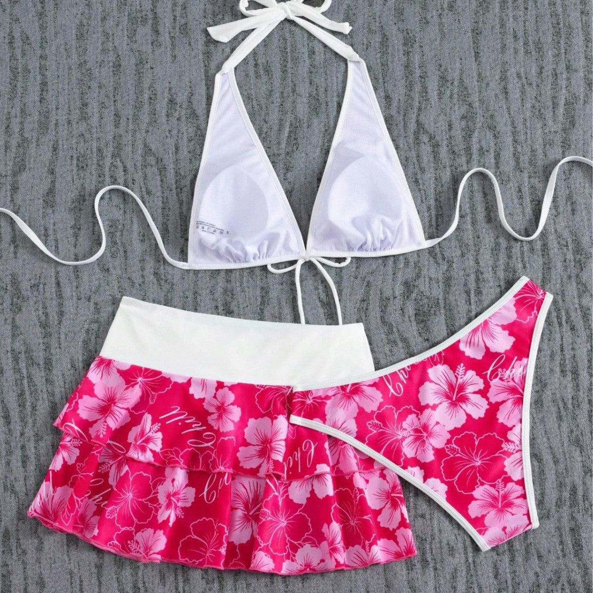 Vintage Flower Bikini Set - DippedShop Wholesale - #8403
