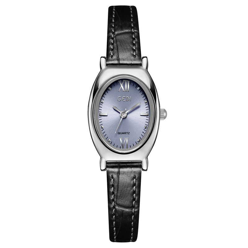 Elegant Oval Dial Analog Quartz Wrist Watch MK2SSAS6W6JWA06
