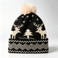Striped Knit Christmas Beanie - DippedShop Wholesale - #9843