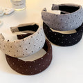 Slouchy Polka Dot Headband - DippedShop Wholesale - #6563