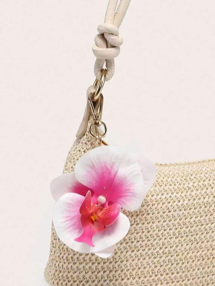 Trendy Straw Woven Beach Shoulder Bag 6W10BBG2376
