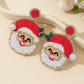 Santa Claus Stud Earrings - DippedShop Wholesale - #8771
