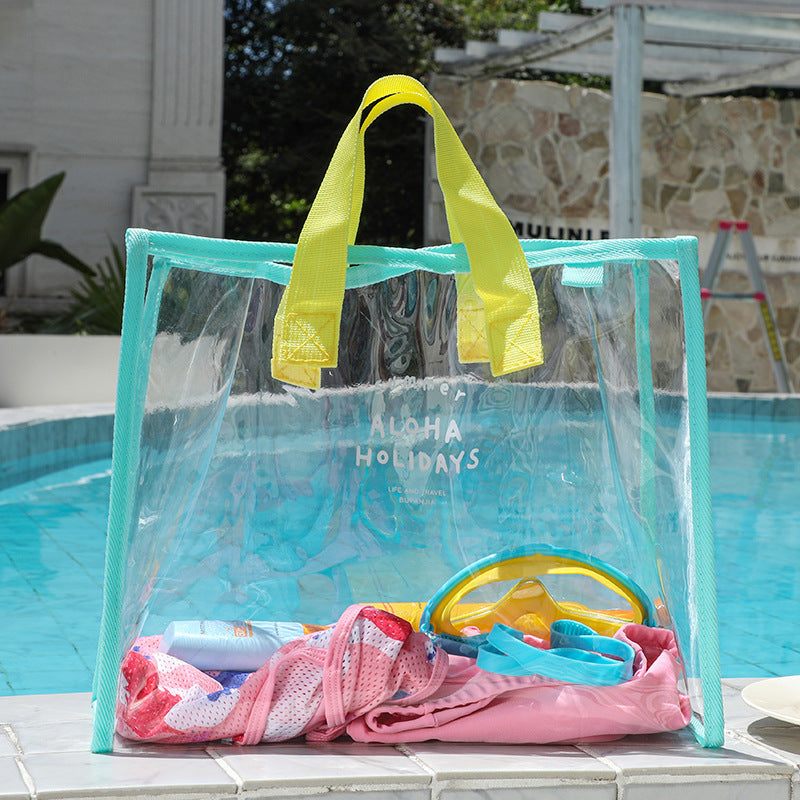 Large Capacity Clear PVC Porta - DippedShop Wholesale - #4291