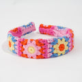 Crochet Flower Head Band - DippedShop Wholesale - #1827